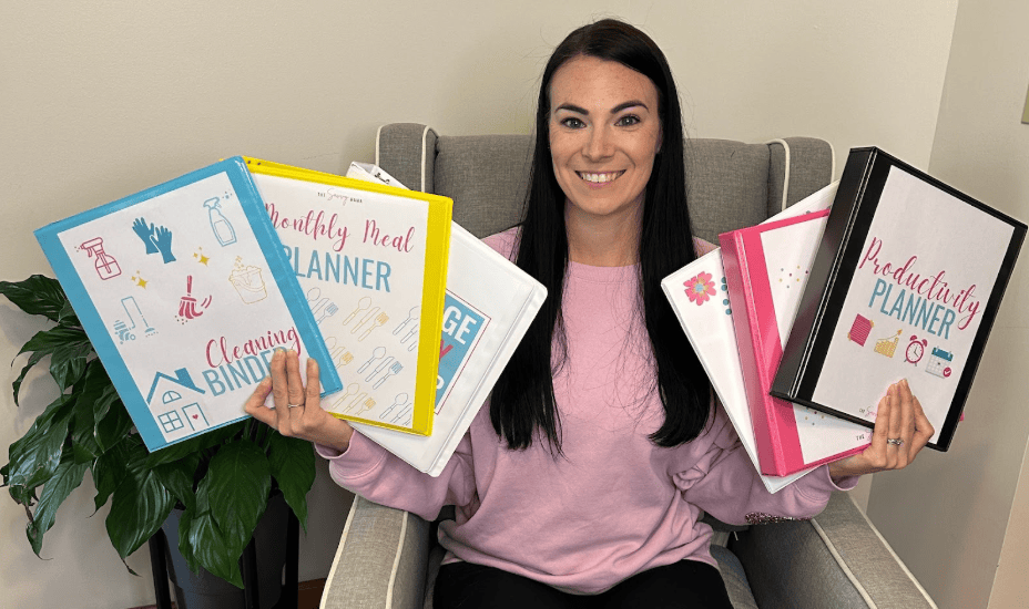 Brittany and her planners