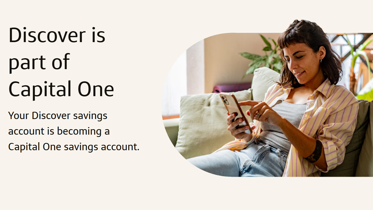 Discover Savings Converting to Capital One Savings Accounts