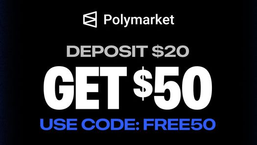 $50 Signup Bonus for Polymarket
