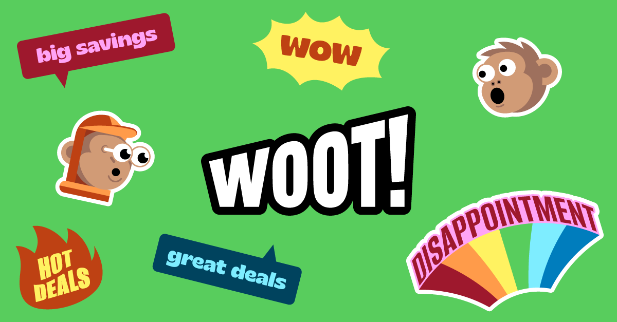 Woot App Deal: 20% Off Any Order, 25% Off for New Customers