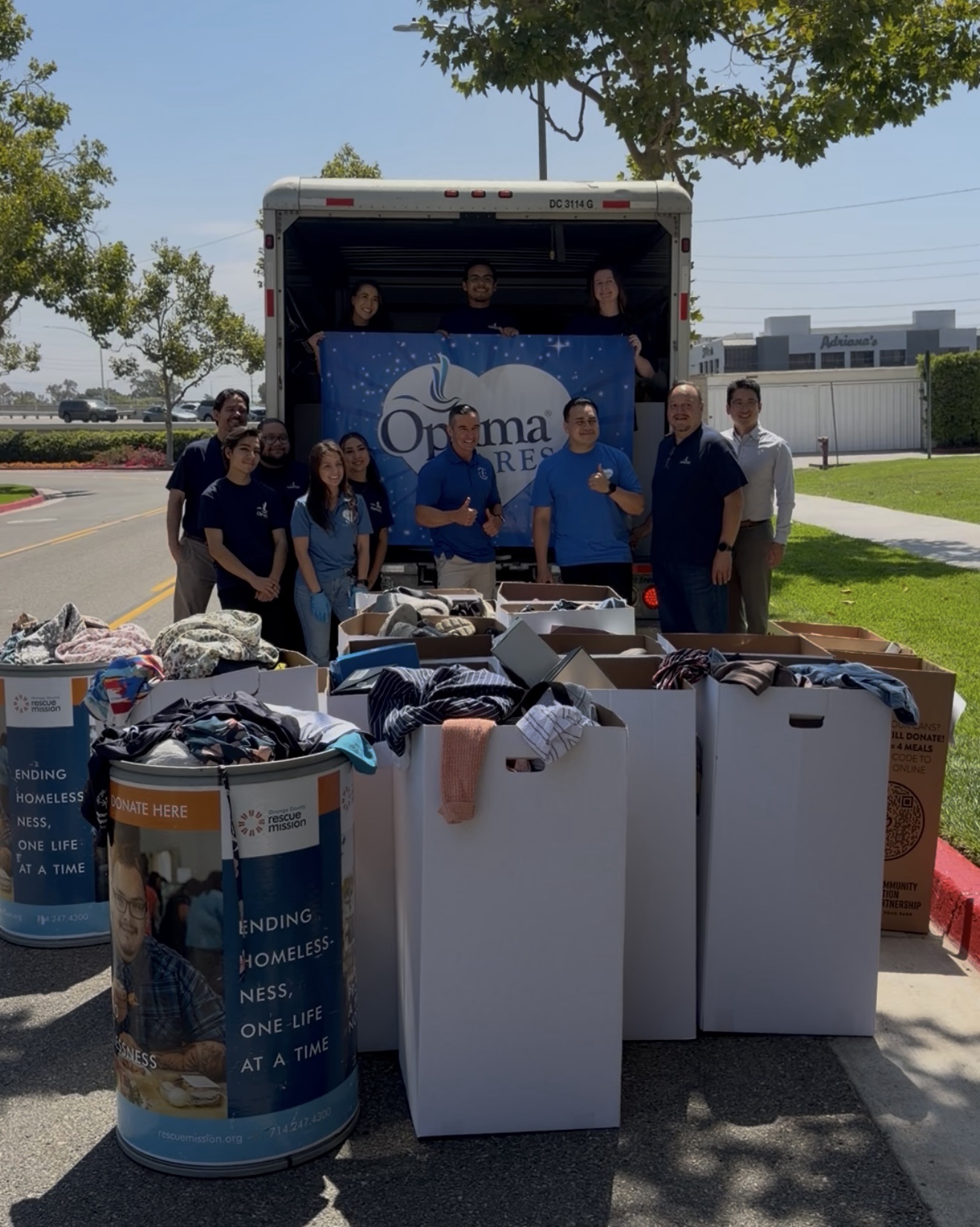 Optima Tax Relief Concludes Annual Donation Drive Supporting Families Across Los Angeles and Orange County 