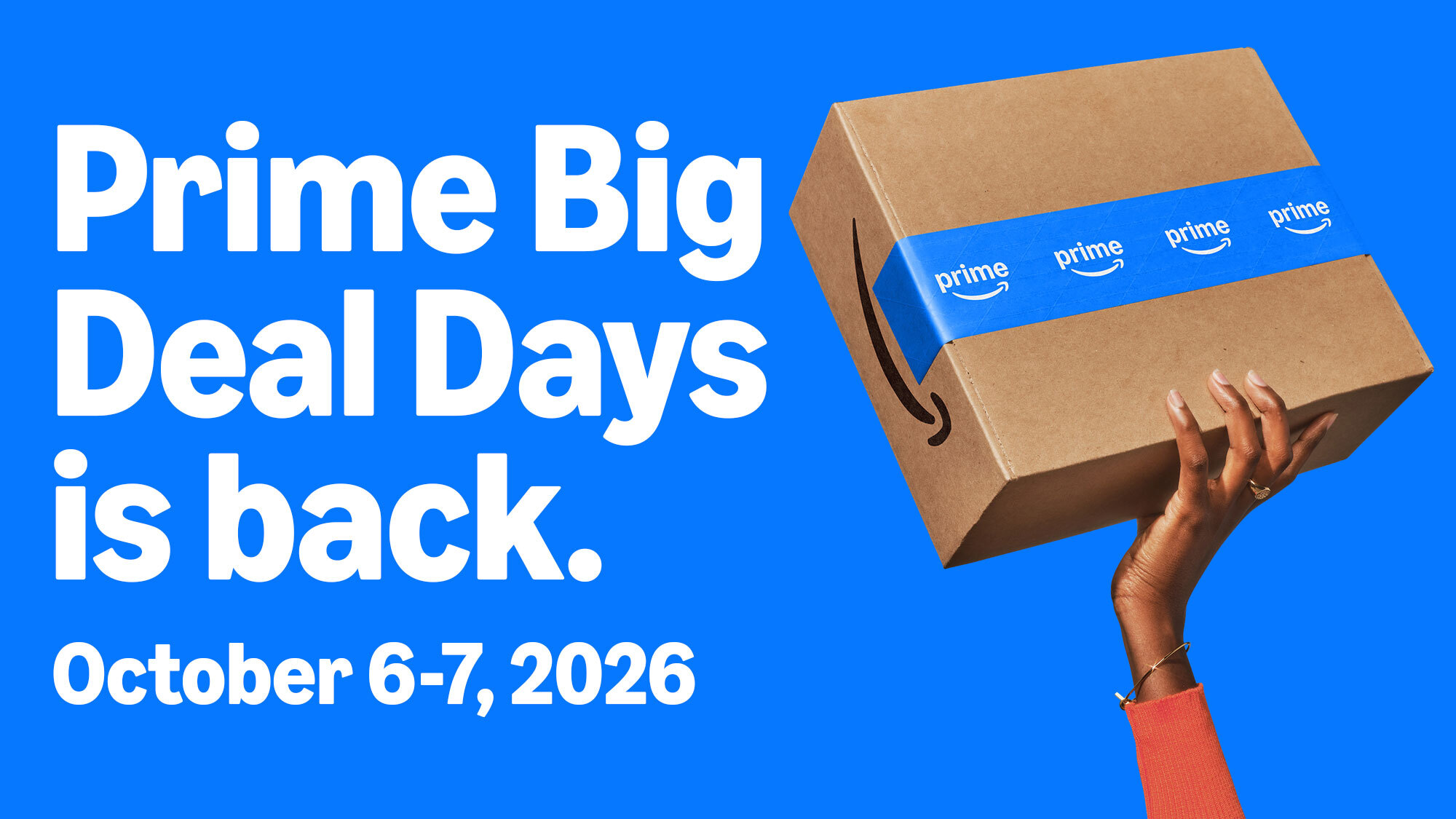Amazon Prime Big Deal Days 2026 Returns October 6-7